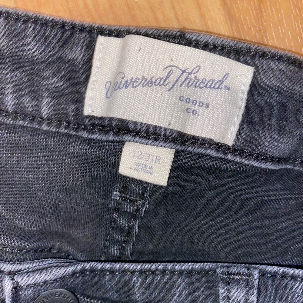 Women’s Black Charcoal Denim Jeans - Picture 6 of 8